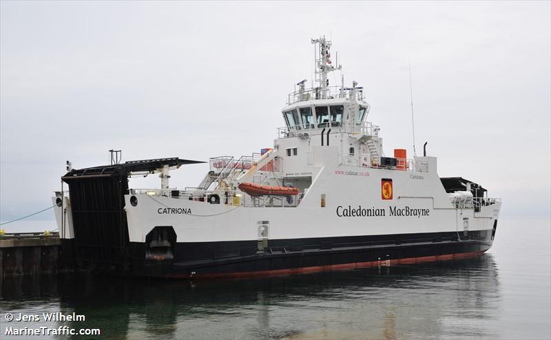 catriona (Passenger/Ro-Ro Cargo Ship) - IMO 9759862, MMSI 235116772, Call Sign 2JKV7 under the flag of United Kingdom (UK)
