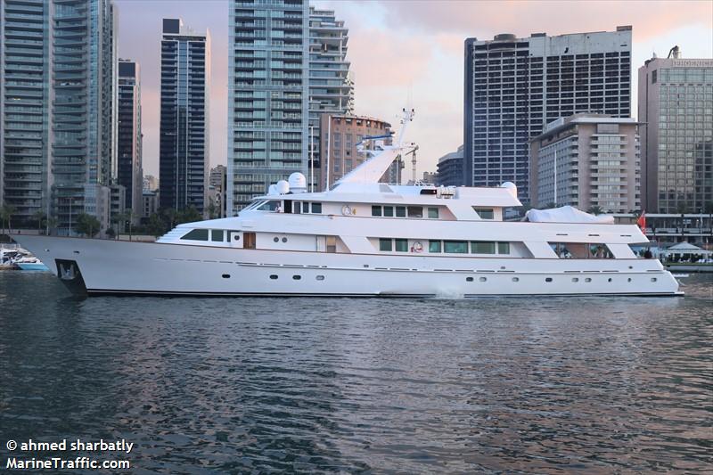 lady hayat (Yacht) - IMO 1002471, MMSI 236112126, Call Sign ZDPH8 under the flag of Gibraltar