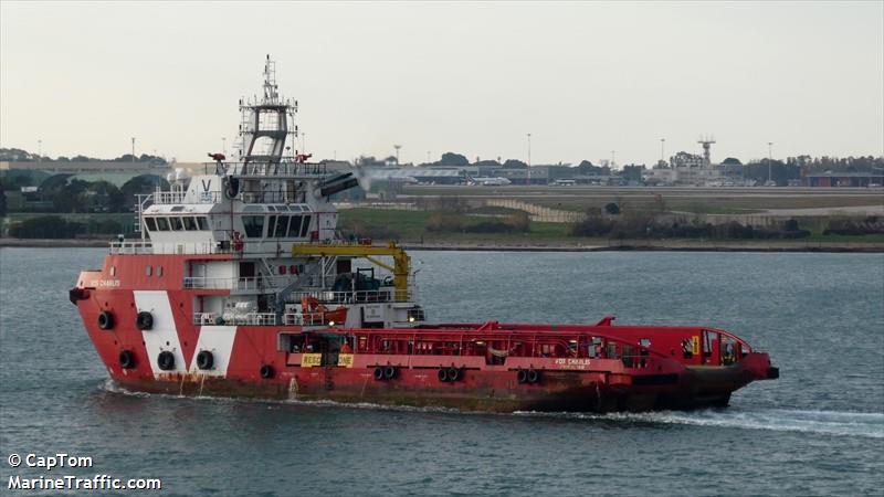 vos chablis (Offshore Tug/Supply Ship) - IMO 9697105, MMSI 236712000, Call Sign ZDQT4 under the flag of Gibraltar