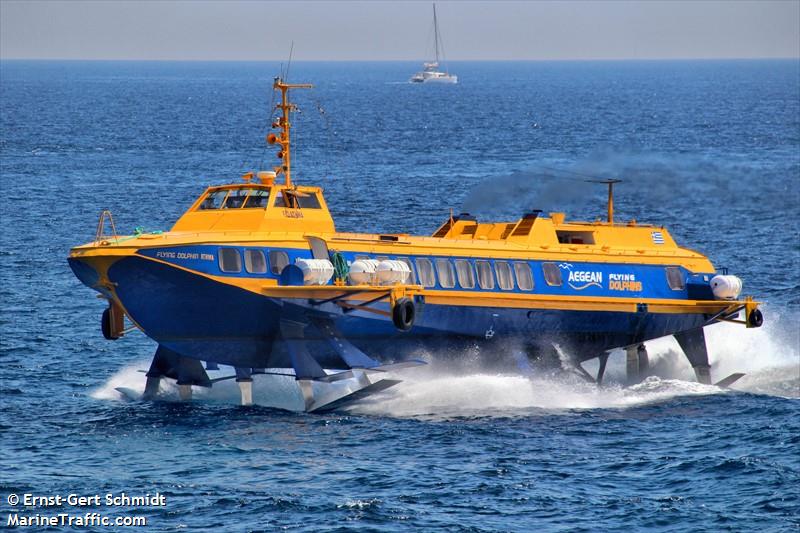 fd athina (Passenger Ship) - IMO 8859184, MMSI 237247600, Call Sign SW7686 under the flag of Greece