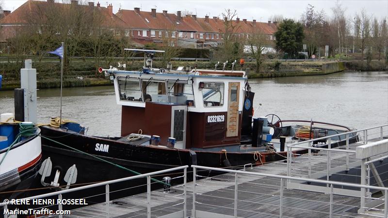 sam (Other type) - IMO , MMSI 244013516, Call Sign PF6544 under the flag of Netherlands