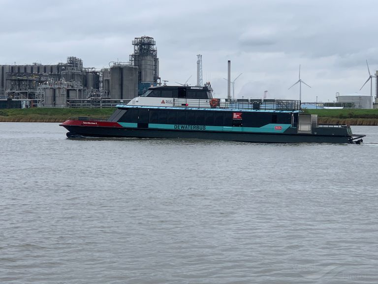 twin city liner 2 (Passenger ship) - IMO , MMSI 244095251, Call Sign PF7444 under the flag of Netherlands