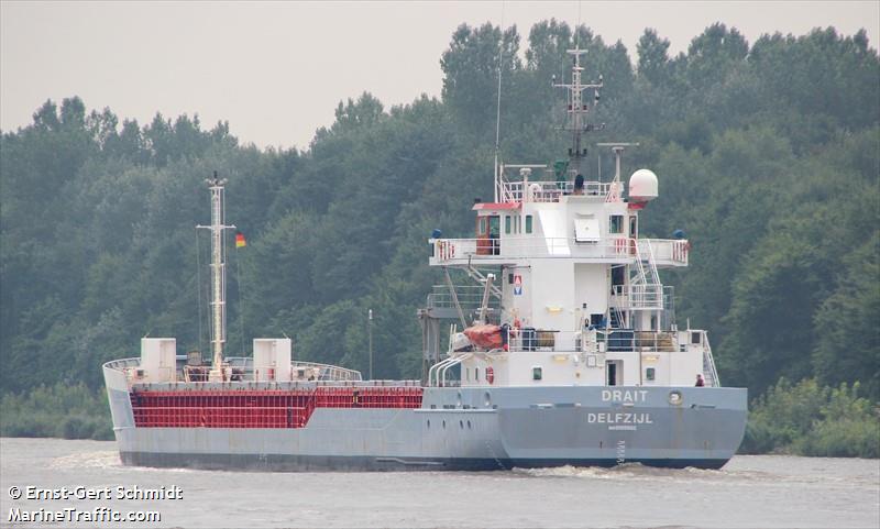 drait (General Cargo Ship) - IMO 9195688, MMSI 244096000, Call Sign PHPW under the flag of Netherlands