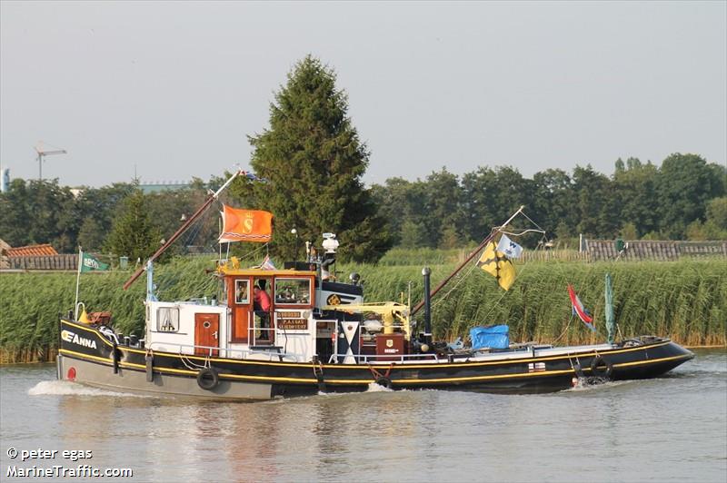 anna (Tug) - IMO , MMSI 244190188, Call Sign PF3216 under the flag of Netherlands