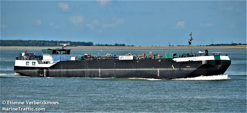 k2 (Tanker) - IMO , MMSI 244218882, Call Sign PC6572 under the flag of Netherlands