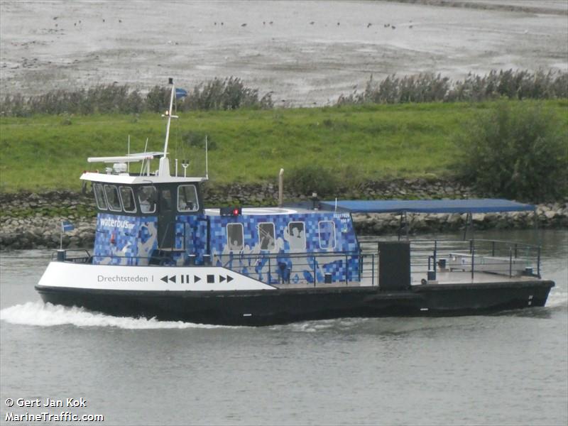 drechtsteden 1 (Passenger ship) - IMO , MMSI 244650367, Call Sign PE4471 under the flag of Netherlands