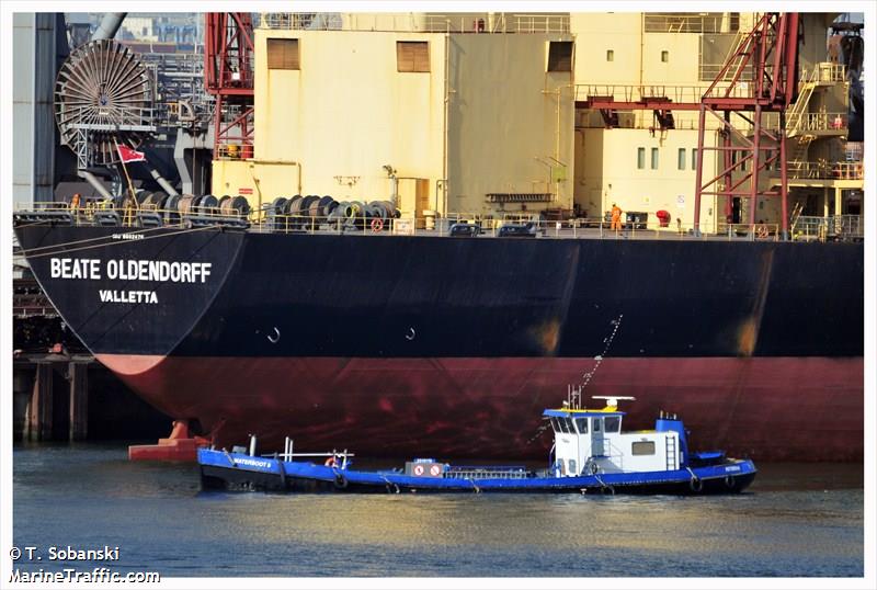 waterboot 5 (Tanker) - IMO , MMSI 244690001, Call Sign PH3613 under the flag of Netherlands