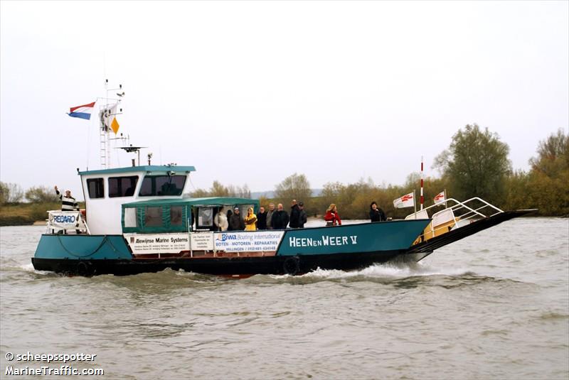 heen en weer v (Passenger ship) - IMO , MMSI 244700388, Call Sign PF6417 under the flag of Netherlands