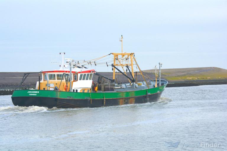 ye18 johannes (Fishing vessel) - IMO , MMSI 244779000, Call Sign PCCR under the flag of Netherlands