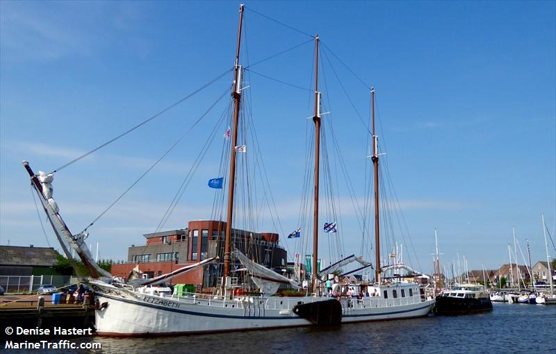 elizabeth (Passenger ship) - IMO , MMSI 244780795, Call Sign PD8061 under the flag of Netherlands