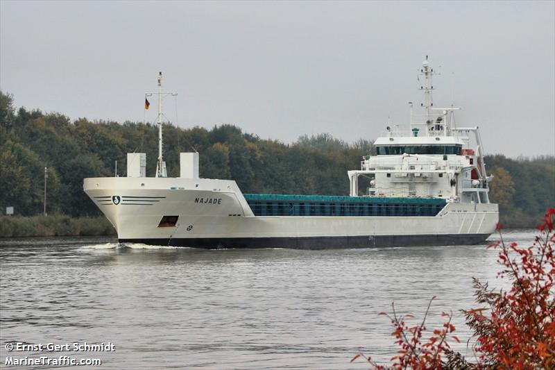 najade (General Cargo Ship) - IMO 9467213, MMSI 245186000, Call Sign PBZC under the flag of Netherlands