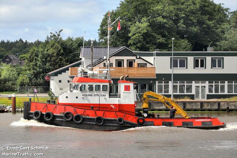 gouwestroom (Tug) - IMO 8943569, MMSI 246166000, Call Sign PDGR under the flag of Netherlands