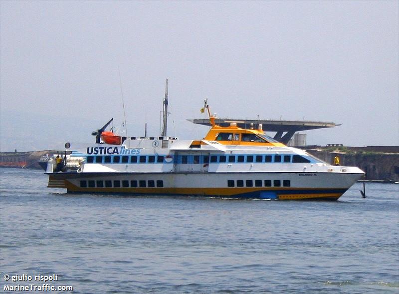 eduardo m (Passenger Ship) - IMO 9139440, MMSI 247114000, Call Sign IJVU under the flag of Italy