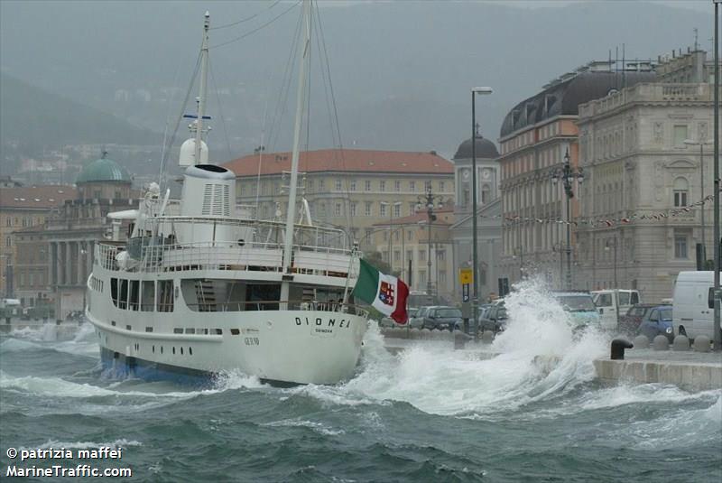 dionea (Yacht) - IMO 5090414, MMSI 247159400, Call Sign ISYR under the flag of Italy