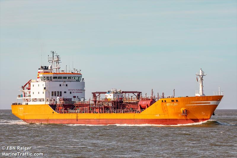 smeraldo (Chemical/Oil Products Tanker) - IMO 9148570, MMSI 247697000, Call Sign IBPE under the flag of Italy