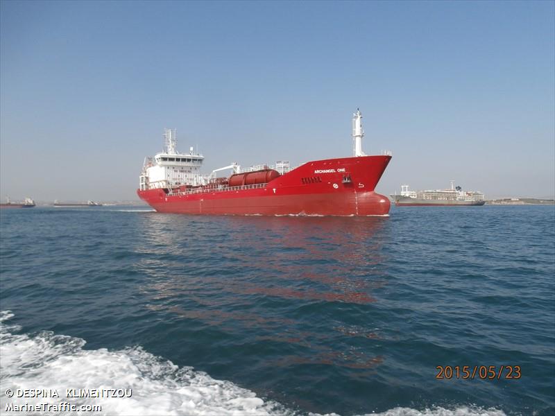 archangel one (Chemical/Oil Products Tanker) - IMO 9474292, MMSI 249301000, Call Sign 9HPA9 under the flag of Malta