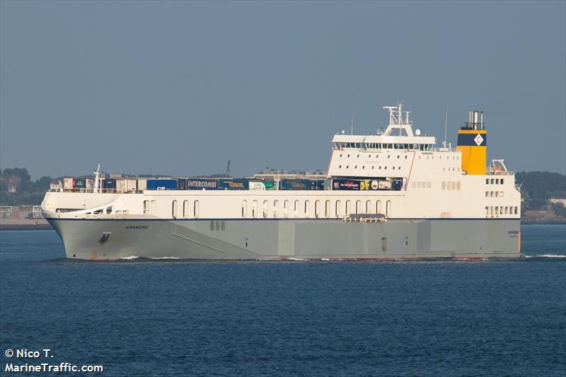 amandine (Ro-Ro Cargo Ship) - IMO 9424871, MMSI 249679000, Call Sign 9HA4333 under the flag of Malta