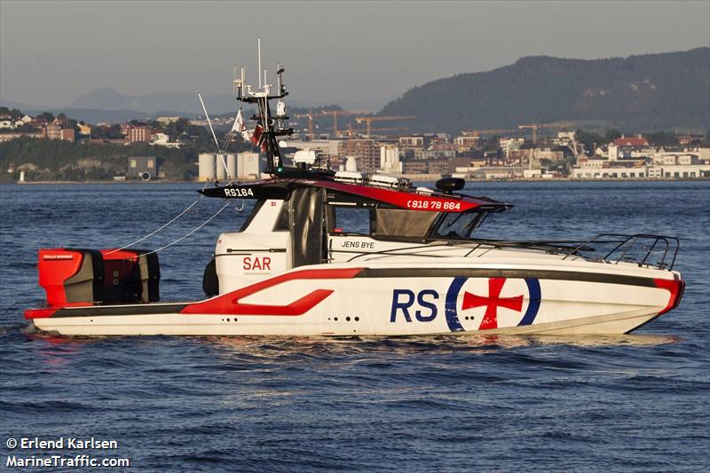 rescue jens bye (SAR) - IMO , MMSI 257003550, Call Sign LF5245 under the flag of Norway