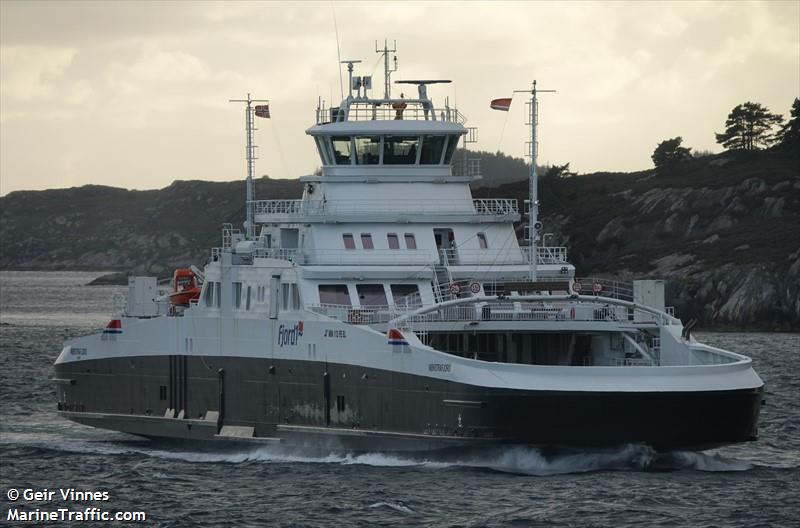 mokstrafjord (Passenger/Ro-Ro Cargo Ship) - IMO 9815006, MMSI 257017290, Call Sign LEMZ under the flag of Norway
