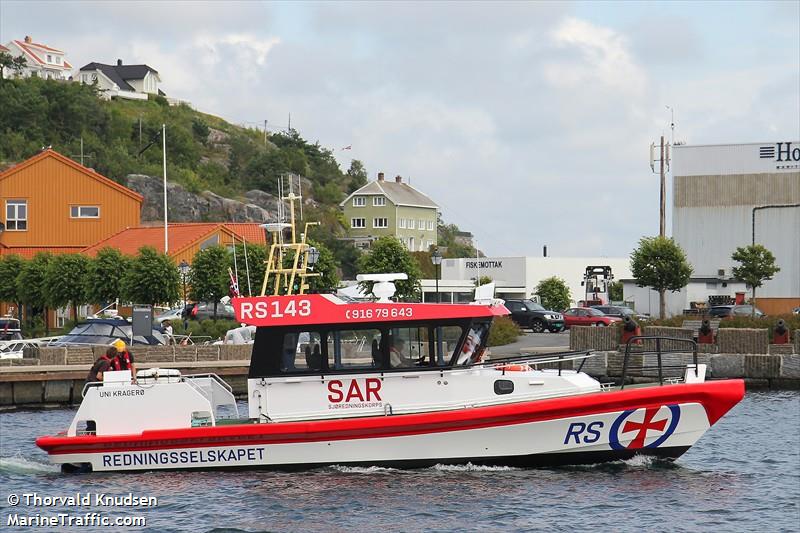 rescue uni krageroe (SAR) - IMO , MMSI 257024500, Call Sign LF5200 under the flag of Norway