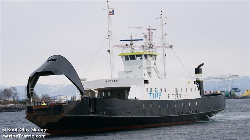 fitjar (Passenger/Ro-Ro Cargo Ship) - IMO 7321922, MMSI 257042700, Call Sign LLIX under the flag of Norway