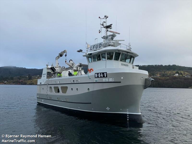 seingen (Fishing Vessel) - IMO 9874052, MMSI 257088310, Call Sign LFUD under the flag of Norway