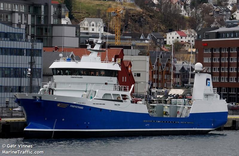 froystrand (Fish Carrier) - IMO 9443994, MMSI 257255000, Call Sign LAST under the flag of Norway