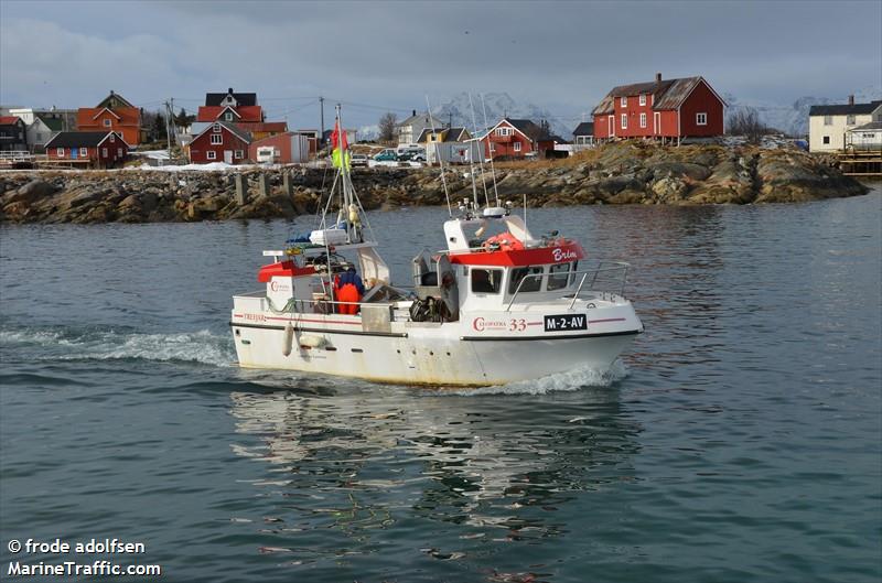 brim (Fishing vessel) - IMO , MMSI 257591700, Call Sign LG8015 under the flag of Norway