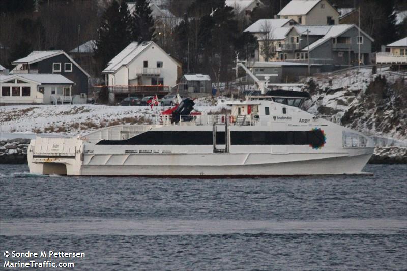 aaroy (Passenger Ship) - IMO 9753806, MMSI 257720700, Call Sign LCJY under the flag of Norway