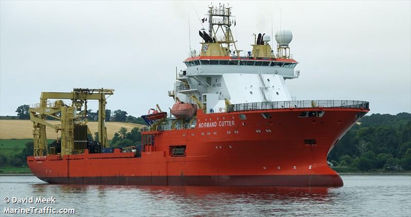 normand cutter (Pipe Layer) - IMO 9231535, MMSI 257961000, Call Sign LAXK7 under the flag of Norway