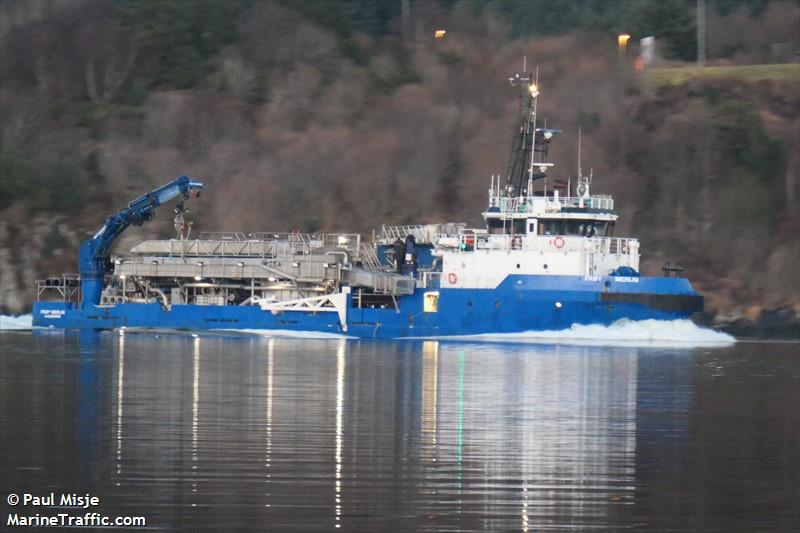 froey merlin (Offshore Tug/Supply Ship) - IMO 9472232, MMSI 258857000, Call Sign LEER under the flag of Norway