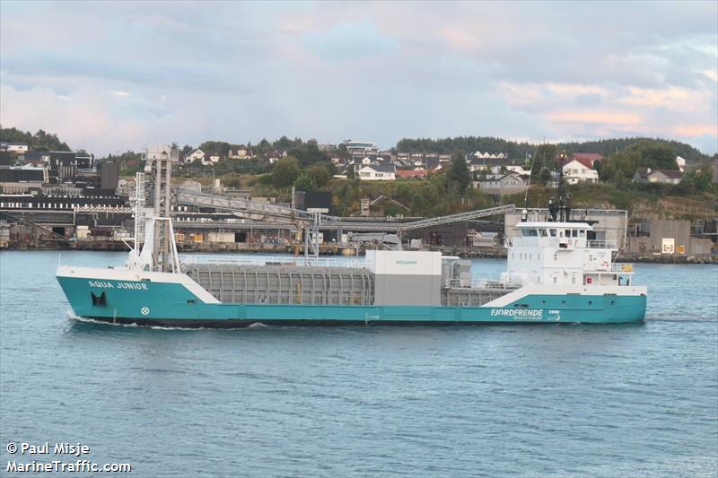 aqua junior (General Cargo Ship) - IMO 9411800, MMSI 258901000, Call Sign LEHA under the flag of Norway