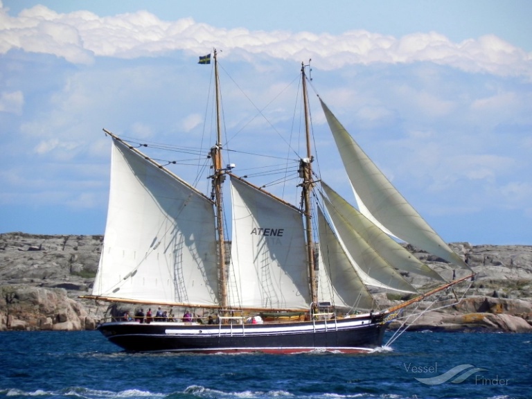 atene (Sailing vessel) - IMO , MMSI 265251000, Call Sign SENF under the flag of Sweden