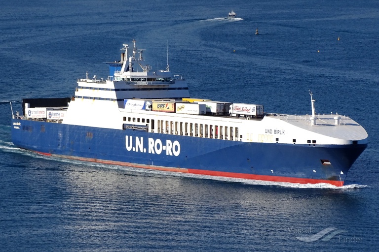 olympos seaways (Ro-Ro Cargo Ship) - IMO 9242390, MMSI 271000662, Call Sign TCCA6 under the flag of Turkey