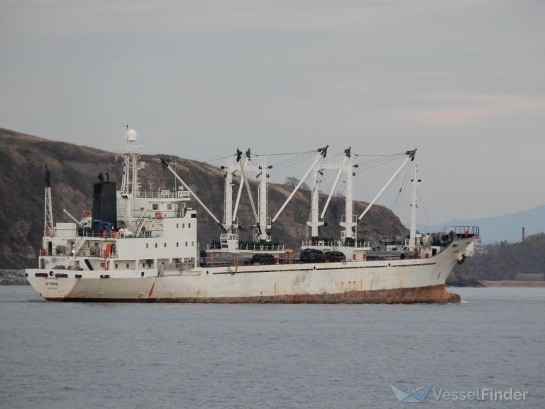 artemida (Refrigerated Cargo Ship) - IMO 8909680, MMSI 273211120, Call Sign UBDT7 under the flag of Russia