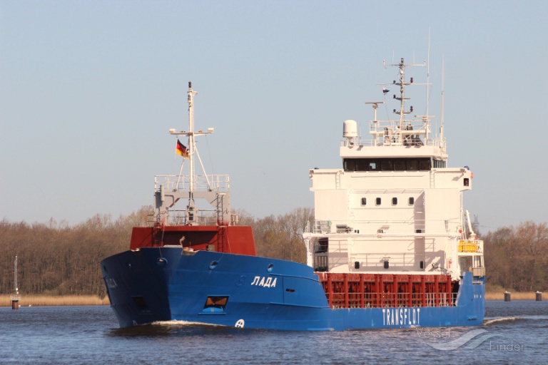 lada (General Cargo Ship) - IMO 9194050, MMSI 273362290, Call Sign UEUW under the flag of Russia