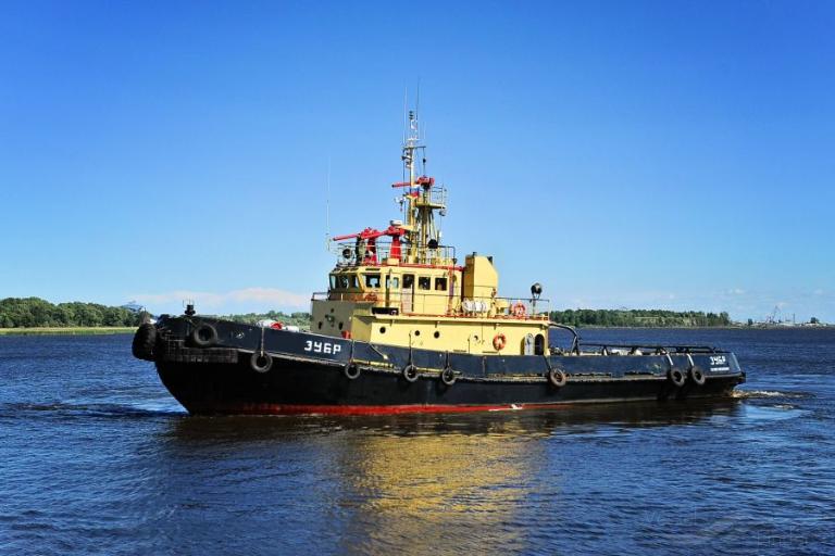 zubr (Tug) - IMO 8227135, MMSI 273364290, Call Sign UBXH under the flag of Russia