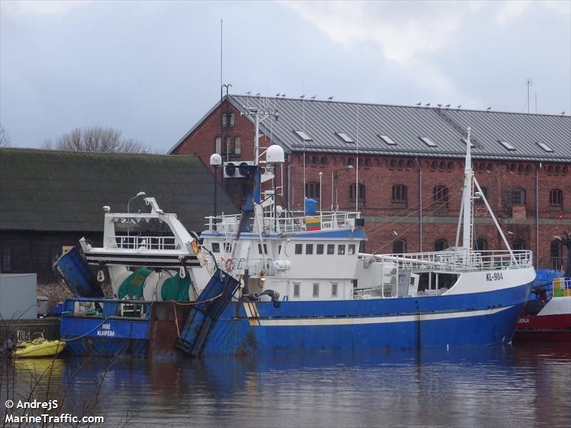 inse (Fishing Vessel) - IMO 8413394, MMSI 277547000, Call Sign LYBB under the flag of Lithuania