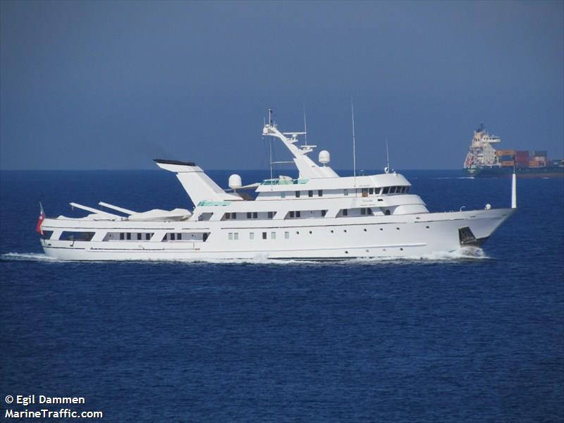 esmeralda (Yacht) - IMO 8979817, MMSI 308645000, Call Sign C6YL3 under the flag of Bahamas