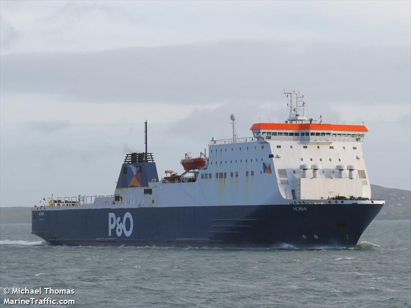 norbay (Passenger/Ro-Ro Cargo Ship) - IMO , MMSI 310362000, Call Sign ZCDD8 under the flag of Bermuda