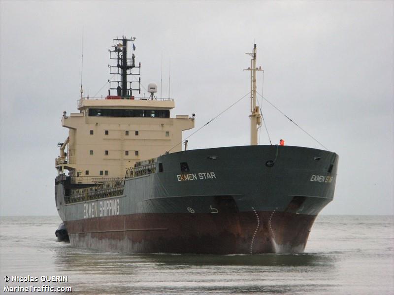 ekmen star (Bulk Carrier) - IMO 9218193, MMSI 314525000, Call Sign 8PAX6 under the flag of Barbados