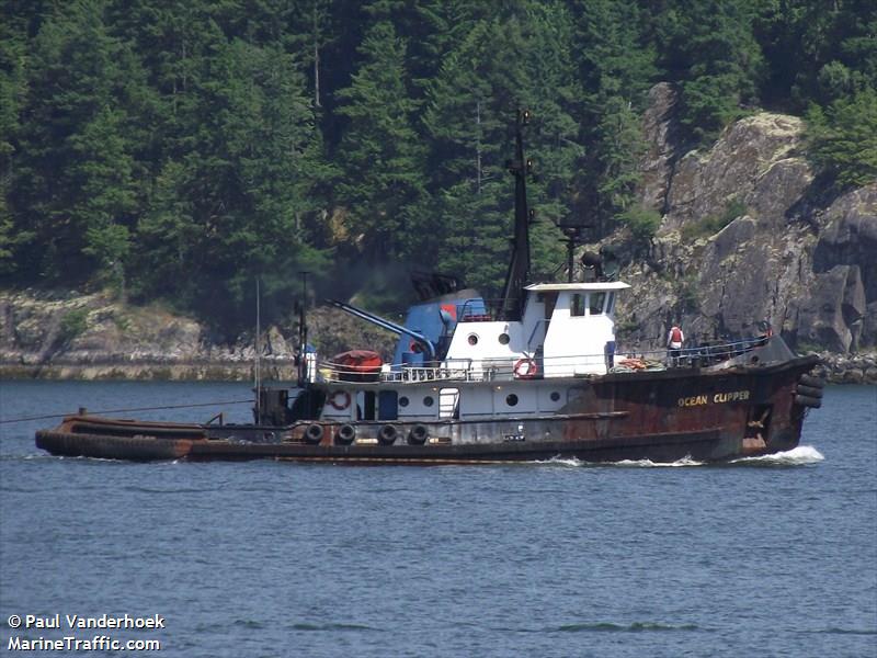 ocean clipper (Tug) - IMO 6517304, MMSI 316005594, Call Sign CY7666 under the flag of Canada
