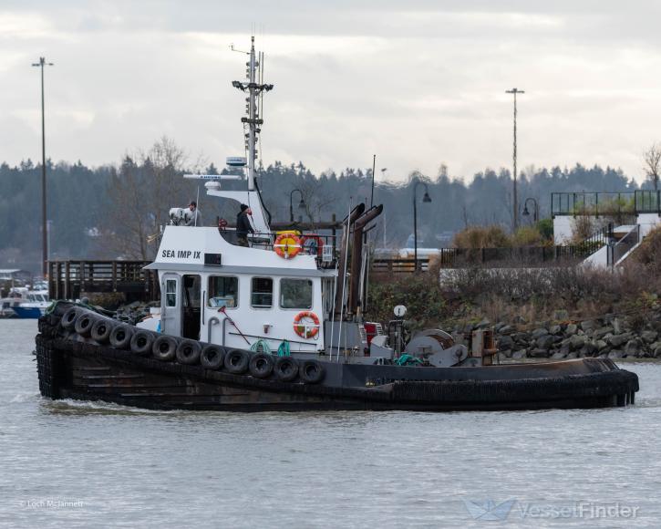 mv sea imp ix (Towing vessel (tow>200)) - IMO , MMSI 316014646 under the flag of Canada