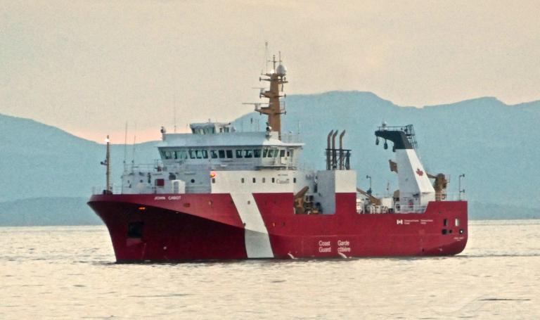ccgs john cabot (Fishing Support Vessel) - IMO 9781853, MMSI 316042572, Call Sign CGDJ under the flag of Canada