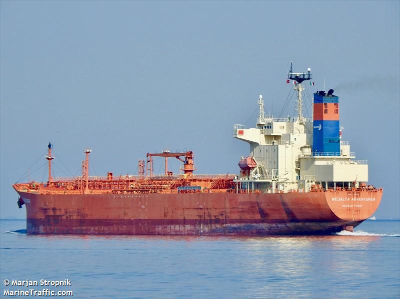 medalta adventurer (Chemical/Oil Products Tanker) - IMO 9761451, MMSI 319084600, Call Sign ZGFB4 under the flag of Cayman Islands