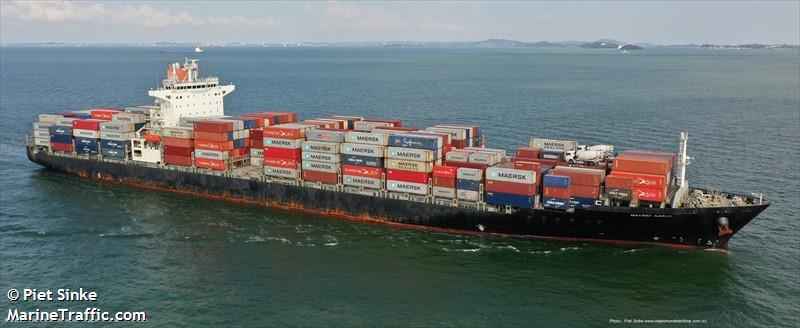 maersk karun (Container Ship) - IMO 9624299, MMSI 354060000, Call Sign H3NI under the flag of Panama