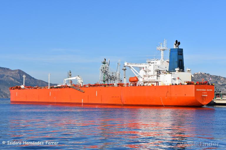 shanghai dawn (Crude Oil Tanker) - IMO 9397793, MMSI 356075000, Call Sign 3FMN2 under the flag of Panama