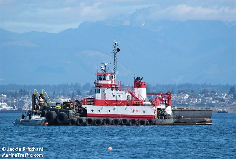 harry m (Towing vessel (tow>200)) - IMO , MMSI 366637150, Call Sign WYR2936 under the flag of United States (USA)