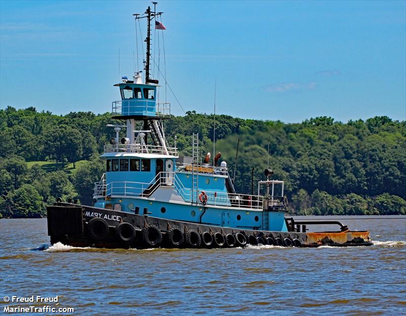 mary alice (Tug) - IMO 7402738, MMSI 366744020, Call Sign WCX9570 under the flag of United States (USA)