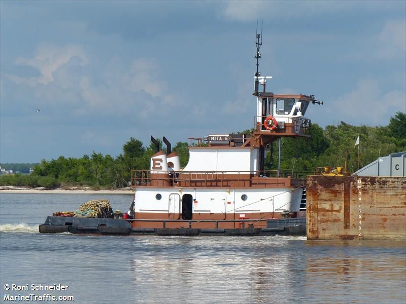nita e (Towing vessel) - IMO , MMSI 366969140, Call Sign WTH5609 under the flag of United States (USA)